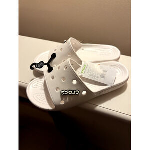 Crocs Mens 8 Womens 10 Shoes Classic Slides Slip On Waterproof Sandals 206121